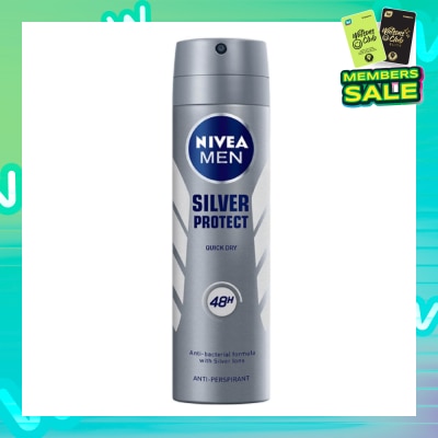 NIVEA Deo (M) Spray Silver Protect (Dynamic Power) 150ml