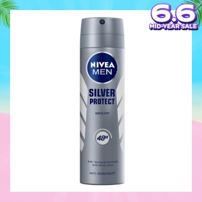 NIVEA Deo (M) Spray Silver Protect (Dynamic Power) 150ml