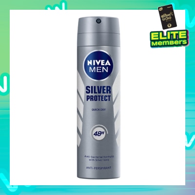 NIVEA Deo (M) Spray Silver Protect (Dynamic Power) 150ml