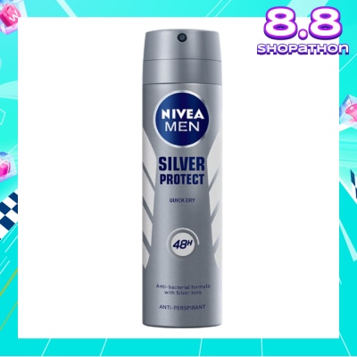 NIVEA Deo (M) Spray Silver Protect (Dynamic Power) 150ml