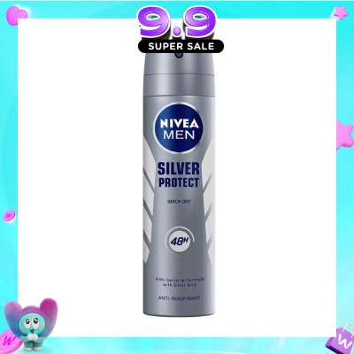 NIVEA - Deo (M) Spray Silver Protect (Dynamic Power) 150ml image