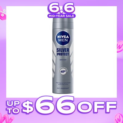NIVEA - Deo (M) Spray Silver Protect (Dynamic Power) 150ml