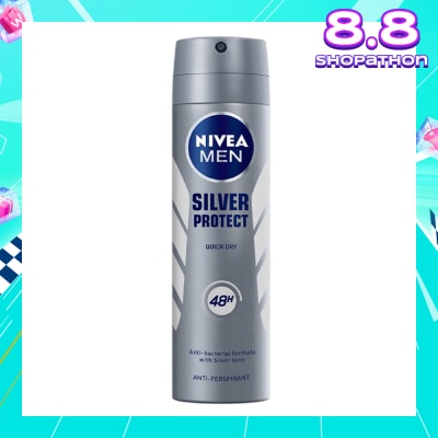 NIVEA Deo (M) Spray Silver Protect (Dynamic Power) 150ml
