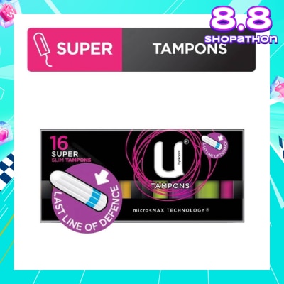 KOTEX U Tampon Slim Super 16s