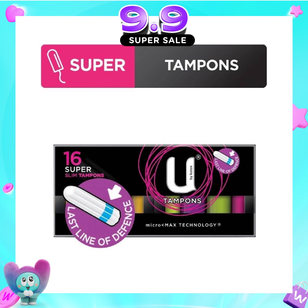U Tampon Slim Super 16s image