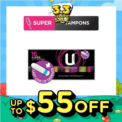 KOTEX U Tampon Slim Super 16s
