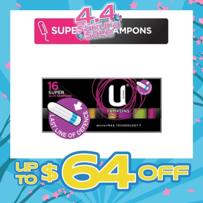 KOTEX - U Tampon Slim Super 16s