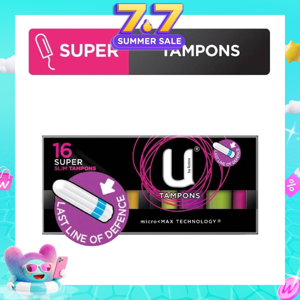 U Tampon Slim Super 16s