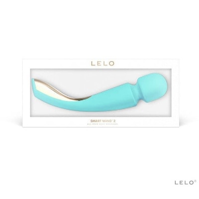 LELO Smart Wand 2 All Over Body Wand Massager Large Aqua 1s