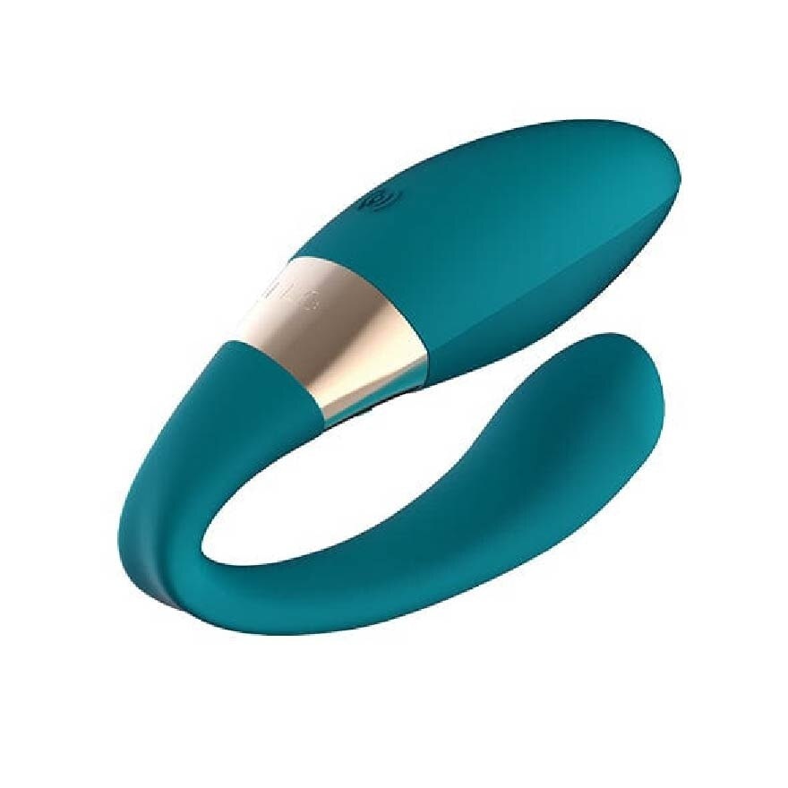 Tiani Duo Couple'S Massager Vibrator Ocean Blue 1s