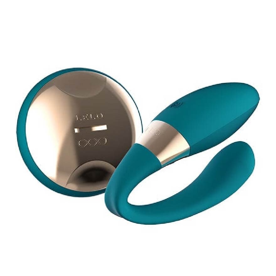 Tiani Duo Couple'S Massager Vibrator Ocean Blue 1s