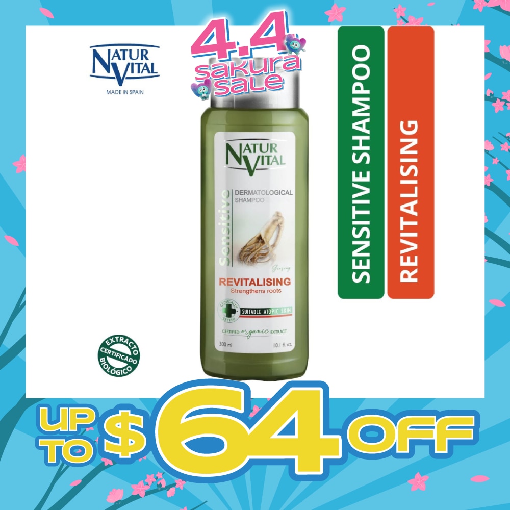 Sensitive Revitalising Shampoo (Ginseng) 300ml