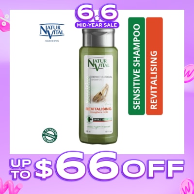 NATURVITAL - Sensitive Revitalising Shampoo (Ginseng) 300ml