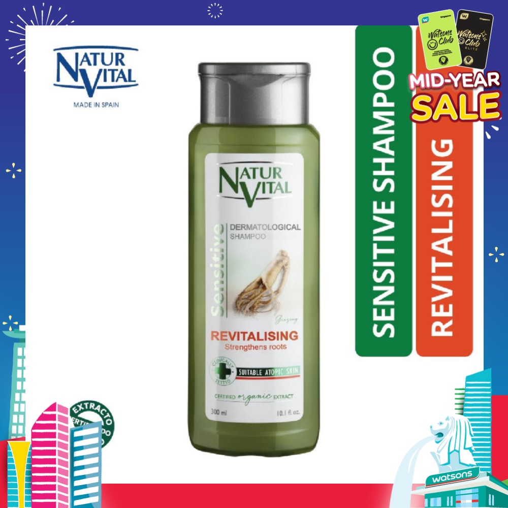 Sensitive Revitalising Shampoo (Ginseng) 300ml
