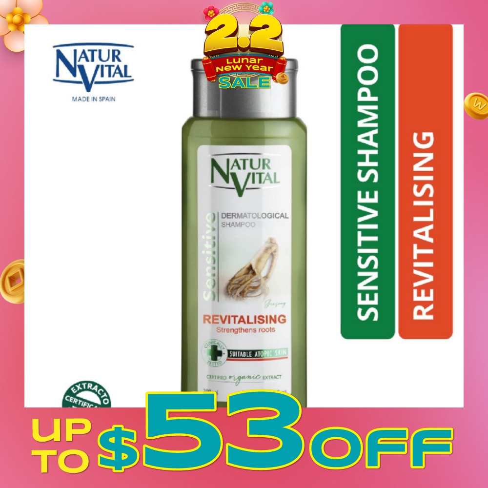 Sensitive Revitalising Shampoo (Ginseng) 300ml
