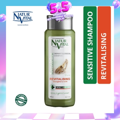 NATURVITAL - Sensitive Revitalising Shampoo (Ginseng) 300ml