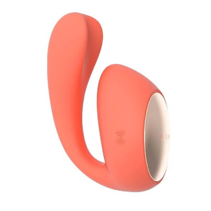 Ida Wave App Controlled Dual Stimulation Massager Vibrator Coral Red 1s