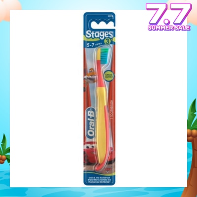 ORAL-B Stages 3 (5-7years) Soft Toothbrush with Disney Characters 1 Count