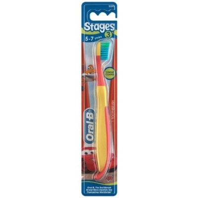 ORAL-B Stages 3 (5-7years) Soft Toothbrush with Disney Characters 1 Count