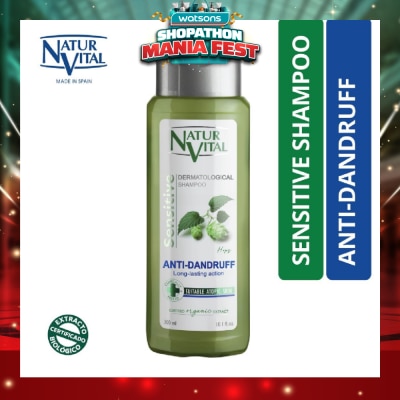 NATURVITAL - Sensitive Anti-Dandruff Shampoo (Hops) 300ml