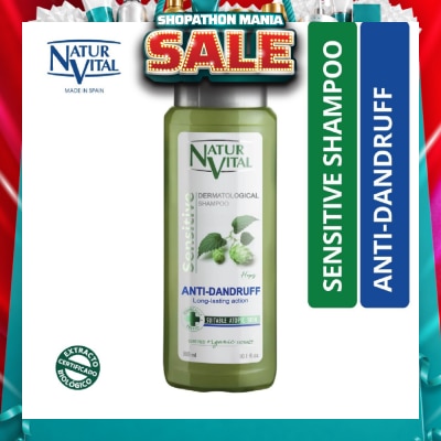NATURVITAL - Sensitive Anti-Dandruff Shampoo (Hops) 300ml