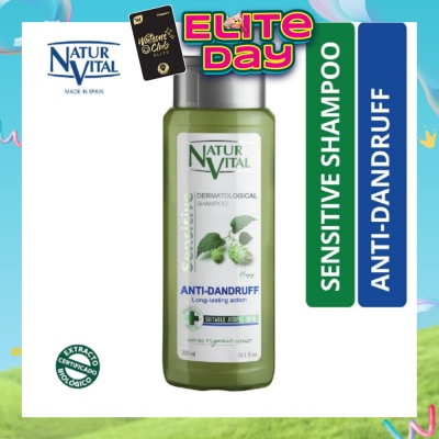 NATURVITAL - Sensitive Anti-Dandruff Shampoo (Hops) 300ml