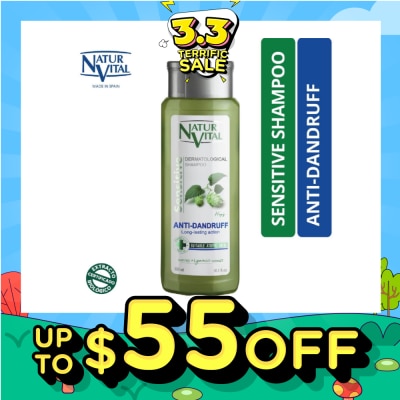 NATURVITAL Sensitive Anti-Dandruff Shampoo (Hops) 300ml