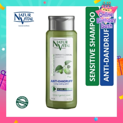 NATURVITAL Sensitive Anti-Dandruff Shampoo (Hops) 300ml