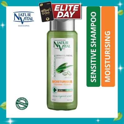 NATURVITAL Sensitive Moisturising Shampoo (Aloe Vera) 300ml image