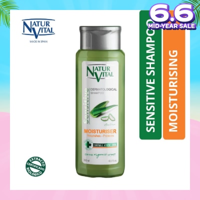 NATURVITAL Sensitive Moisturising Shampoo (Aloe Vera) 300ml