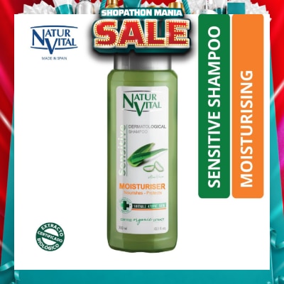 NATURVITAL - Sensitive Moisturising Shampoo (Aloe Vera) 300ml