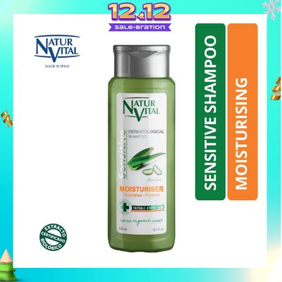 NATURVITAL Sensitive Moisturising Shampoo (Aloe Vera) 300ml