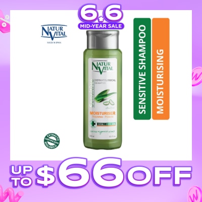 NATURVITAL - Sensitive Moisturising Shampoo (Aloe Vera) 300ml