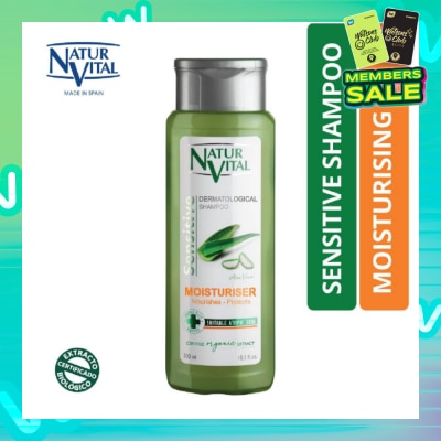 NATURVITAL Sensitive Moisturising Shampoo (Aloe Vera) 300ml