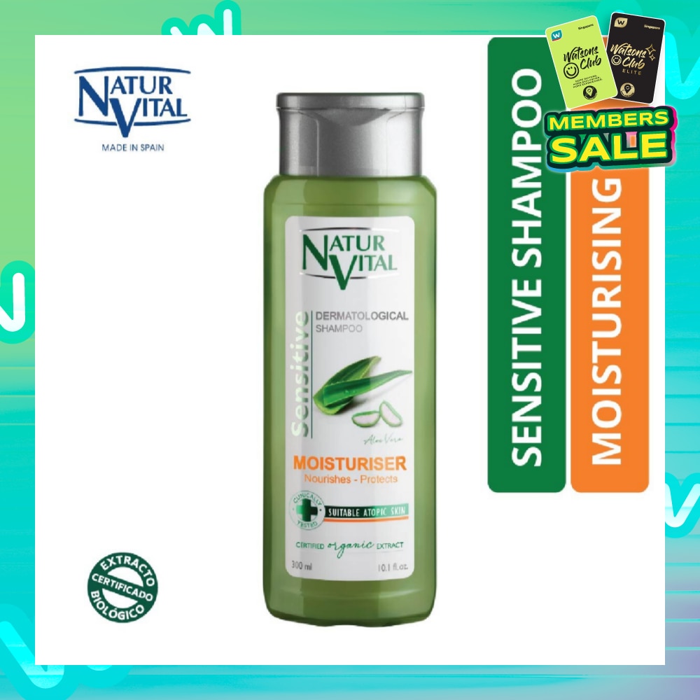 Sensitive Moisturising Shampoo (Aloe Vera) 300ml