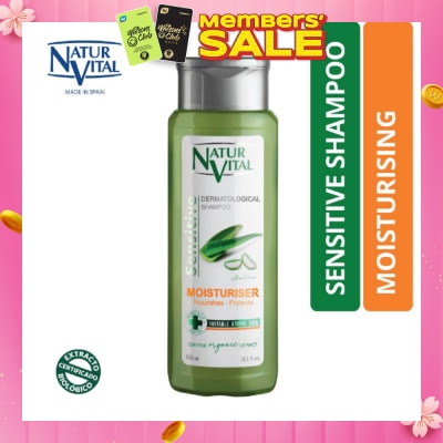 NATURVITAL Sensitive Moisturising Shampoo (Aloe Vera) 300ml