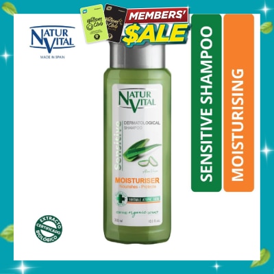 NATURVITAL Sensitive Moisturising Shampoo (Aloe Vera) 300ml image