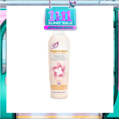 PURE N SOFT Bright & White Feminine Wash Prebiotics (Anti Bacterial And Anti Candidiasis) 200ml image