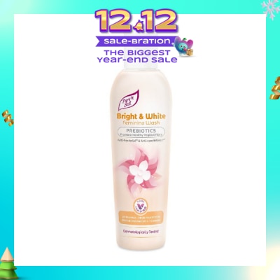PURE N SOFT Bright & White Feminine Wash Prebiotics (Anti Bacterial And Anti Candidiasis) 200ml