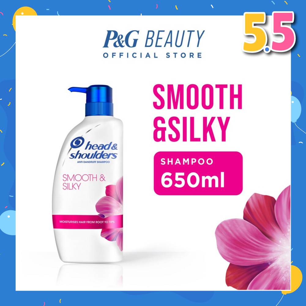 Smooth & Silky Anti-Dandruff Shampoo 650ml