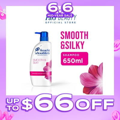 HEAD & SHOULDERS - Anti Dandruff Shampoo Smooth & Silky 650ml