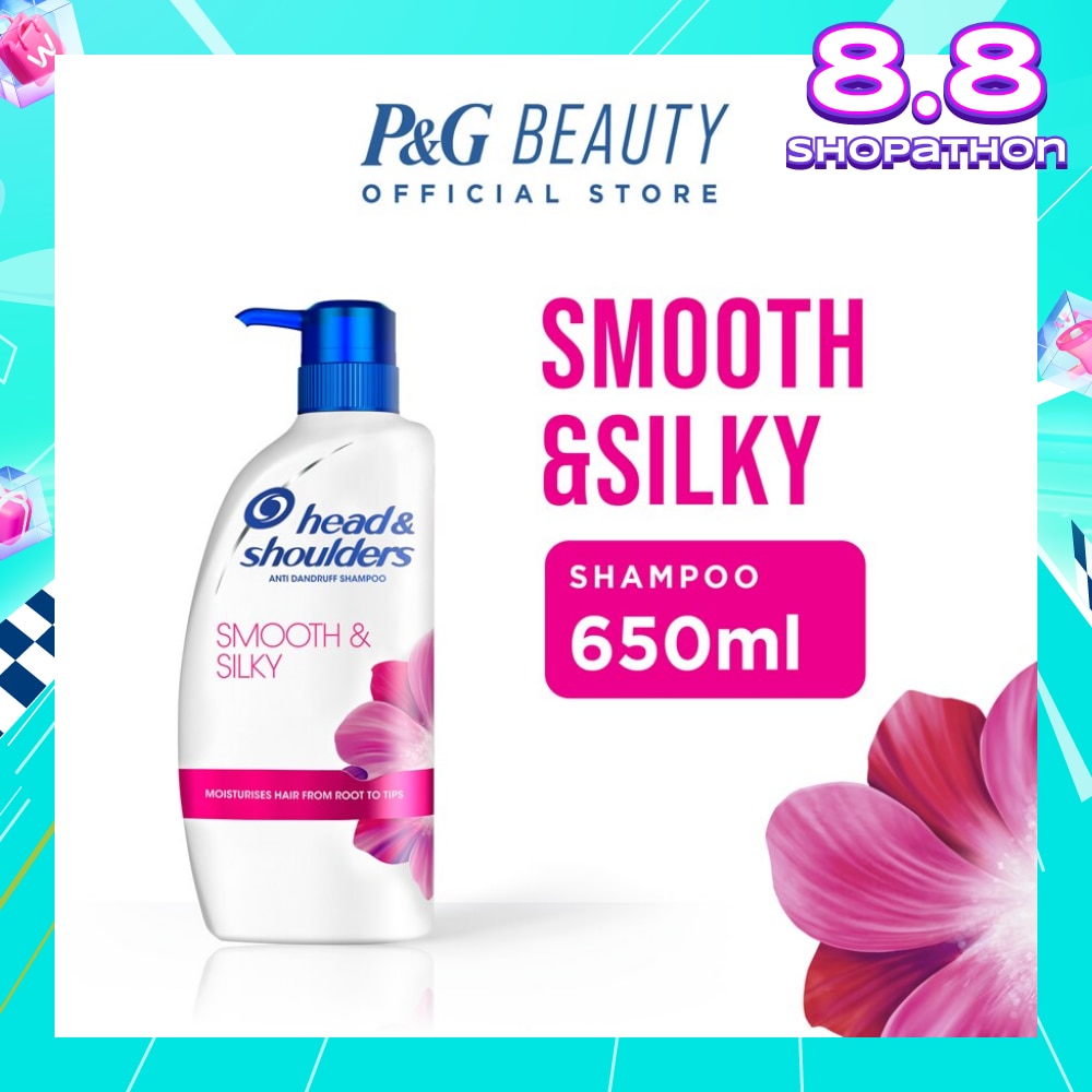 Smooth & Silky Anti-Dandruff Shampoo 650ml
