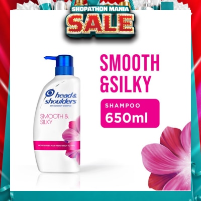 HEAD & SHOULDERS - Anti Dandruff Shampoo Smooth & Silky 650ml