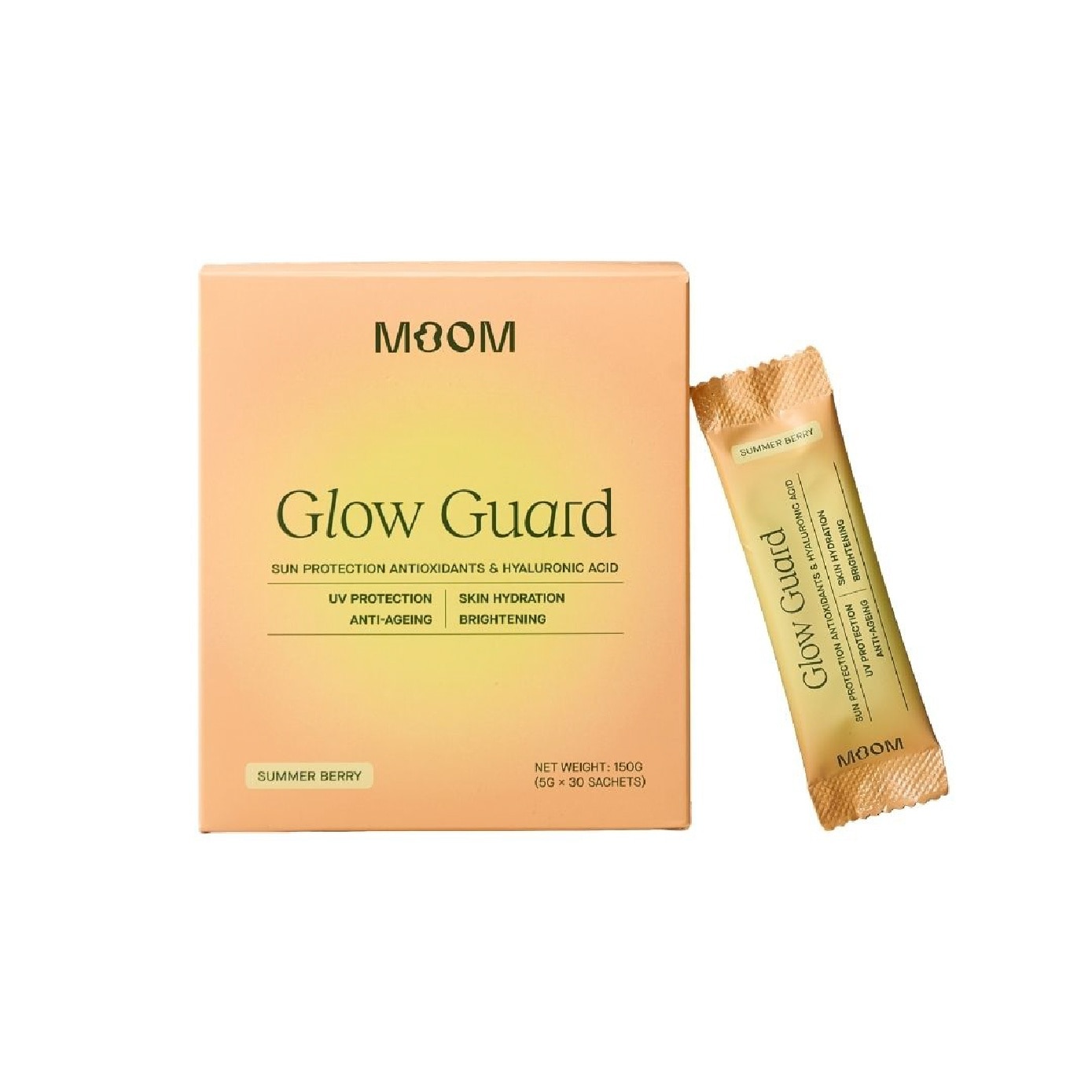 Glow Guard Sun Protection Antioxidants & Hyaluronic Acid 5g x 30s