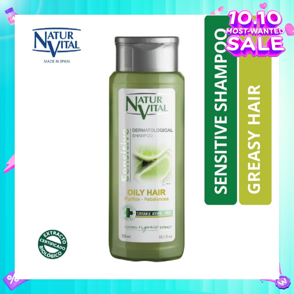 Sensitive Oily Shampoo (Lime) 300ml