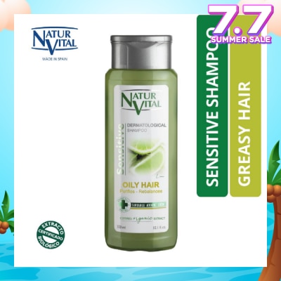 NATURVITAL Sensitive Oily Shampoo (Lime) 300ml