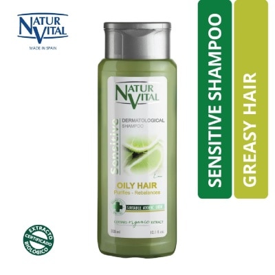 NATURVITAL Sensitive Oily Shampoo (Lime) 300ml