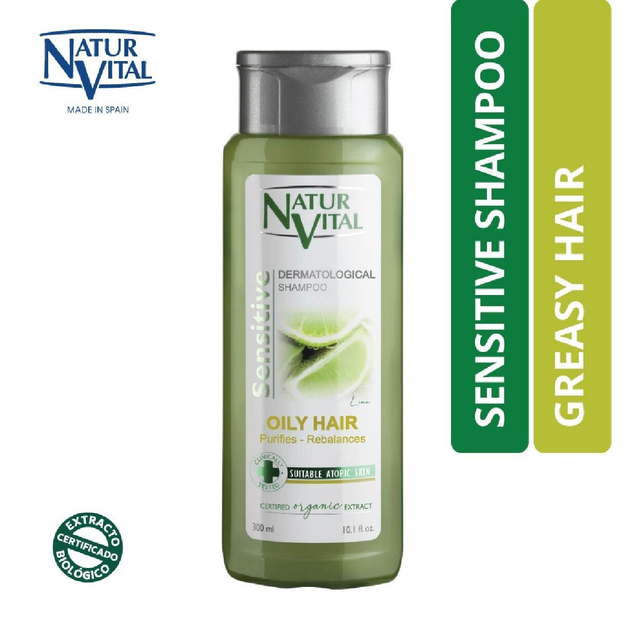 Sensitive Oily Shampoo (Lime) 300ml