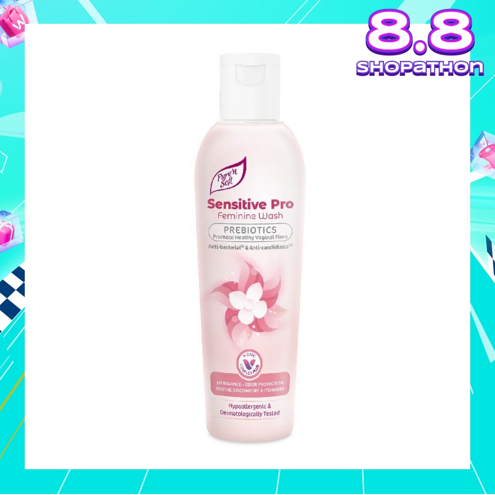 Sensitive Pro Feminine Wash Prebiotics (Hypoallergenic) 200ml