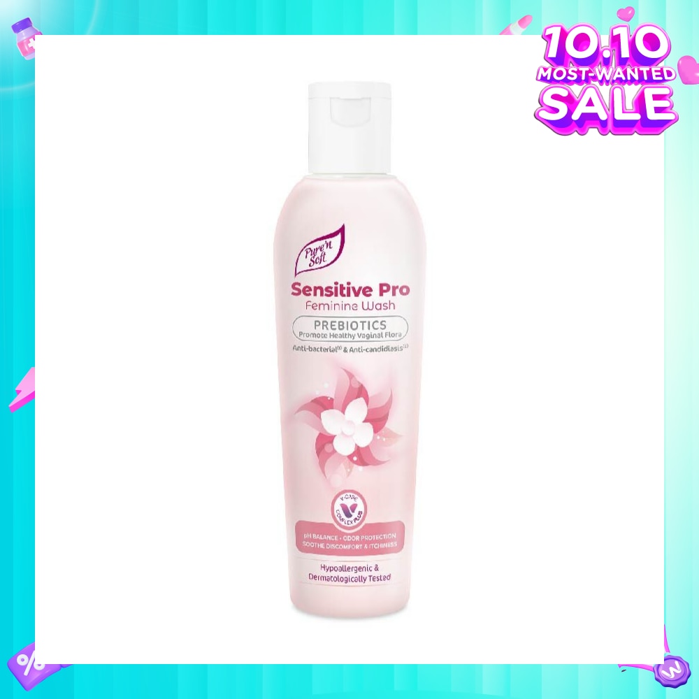 Sensitive Pro Feminine Wash Prebiotics (Hypoallergenic) 200ml